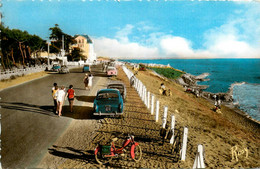 St Brévin L'océan * Avenue De L'océan * Mobylette , Moto * Automobile Voiture Ancienne - Saint-Brevin-l'Océan