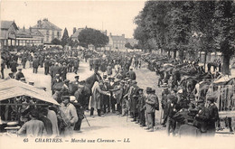 28-CHARTRES- MARCHE AUX CHEVAUX - Chartres