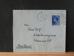 98/329 LETTER TO VIENNA 1936 - Storia Postale