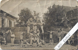 68 Haut-Rhin, Soultz, Carte Photo Gymnastique (année 1923 ?) - Soultz