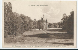 Dongelberg - Colonie D'enfants Débiles De L'Oeuvre Nationale à Dongelberg - La Vieille Tour - Vue Du Parc - Geldenaken