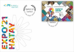 TURKEY / 2022 - (FDC) Hatay Expo'21, MNH - Cartas & Documentos