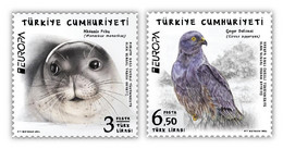 TURKEY / 2021 - Europa CEPT (Bird, Seal), MNH - Ongebruikt