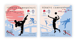 TURKEY / 2021 - Tokyo 2020 (Olympics), MNH - Ongebruikt