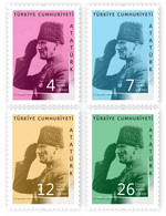 TURKEY / 2021 - Ataturk Themed Definitive, MNH - Unused Stamps