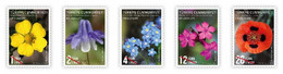 TURKEY / 2021 - Wild Flowers Themed Official Stamps, MNH - Unused Stamps