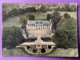 27   CPSM   SERQUIGNY    Le Grand Château    Marques D’usage En Partie Haute - Serquigny