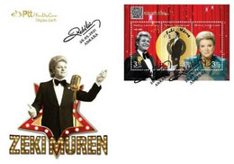 TURKEY / 2021 - (FDC) Zeki Muren (Singer, Musician), MNH - Brieven En Documenten