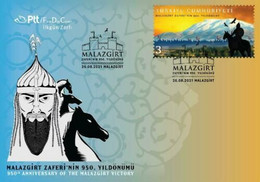 TURKEY / 2021 - (FDC) 950th Anniversary Of Malazgirt Victory (Bird), MNH - Lettres & Documents