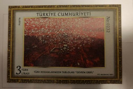 TURKEY/2021-(Numbered Block) Turkish Painters & Paintings (0-1000 Numbered), MNH - Covers & Documents