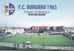 BORGARO TORINESE ( TO )_F.C. BORGARO 1965_STADIO COMUNALE  "WALTER RIGHI"_Stadium_Stade_Estadio_Stadion - Stadia & Sportstructuren