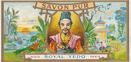 ETIQUETTE  SAVON  PARUM  SAVON  PUR  ROYAL YEDO      PARIS - Etiquettes