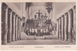 Palestine Betlehem Interior Of The Basilic Interieur De La Basilique édition Georges A Michel - Palestine