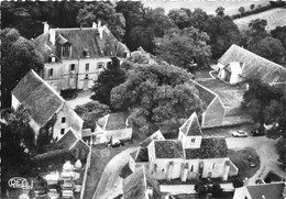 36-NOHANT- LE CHATEAU DE GEORGE SAND ET SES DEPENDANCES - L'EGLISE VUE AERIENNE - Sonstige & Ohne Zuordnung