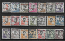 KOUANG  TCHEOU - N° 52 à 72 * - Cote : 74 € - Unused Stamps