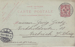 LEVANT 1906  ENTIER POSTAL/GANZSACHE/POSTAL STATIONERY  CARTE DE CONSTANTINOPLE - Covers & Documents