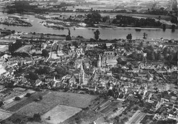 37-LANGEAIS- VUE AERIENNE LA VILLE ET LA VALLEE DE LA LOIRE - Langeais