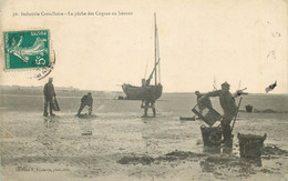 SOMME  Industrie Crotelloise  La Peche Des Coques Ou Hénons - Le Crotoy