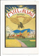 THD. 655/ Carte Pub "Miel D'Alsace" - Apiculture - Sonstige