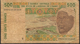 W.A.S.  GUINEA BISSAU P910Sc 500 FRANCS (19)99 1999 Signature 29 FINE - Westafrikanischer Staaten