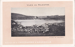 étang De Salomon En Palestine édition Chocolaterie D Aiguebelle - Palestine