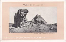 Palestine Ruines Des Murailles D Ascalon édition Chocolaterie D Aiguebelle - Palestine