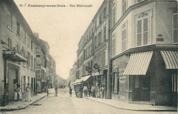 VAL DE MARNE  FONTENAY SOUS BOIS  Rue Mauconseil - Fontenay Sous Bois