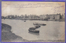 Carte Postale 50. Saint-Vaast-la-Hougue  Les Quais Très Beau Plan - Saint Vaast La Hougue