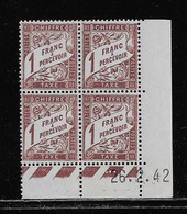 FRANCE  ( FCDT - 38 )  1893  N° YVERT ET TELLIER  N° 40A   N** - Postage Due