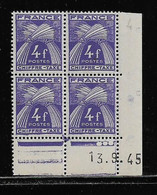 FRANCE  ( FCDT - 43 )  1943  N° YVERT ET TELLIER  N° 74   N** - Taxe