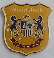 Woodstock Sports FC England Football  Soccer Club Fussball Calcio Futbol Futebol PIN A4/8 - Football