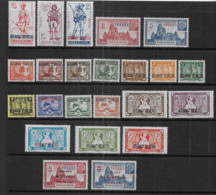 KOUANG  TCHEOU - N° 135 à 157 * - Cote : 23,50 € - Unused Stamps