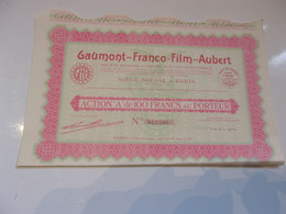 GAUMONT FRANCO FILM AUBERT - Zonder Classificatie