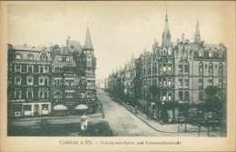 AK Koblenz Schenkendorfplatz Und Hohenzollernstraße (8-875) - Koblenz