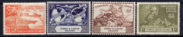 Turks & Caicos Islands 1949 UPU Set Of 4, Hinged Mint, SG 217/20 (WI2) - Turks & Caicos