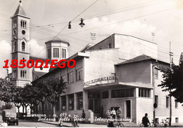 AVEZZANO - PALAZZO DELLE POSTE E TELECOMUNICAZIONI F/GRANDE  VIAGGIATA 1960 ANIMAZIONE - Avezzano