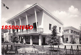 AVEZZANO - EDIFICIO MATERNITA' E INFANZIA  F/GRANDE  VIAGGIATA 1958 ANIMAZIONE - Avezzano