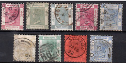 1121 HONG KONG VICTORIA YVERT 33 - 42  (NOT 39) - Unused Stamps