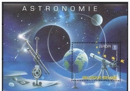 Blok 167** Astronomie / Astronomy 3887**   Bloc 167 MNH (zegel/timbre Nr 1 Europa!) - Libretti 1962-....