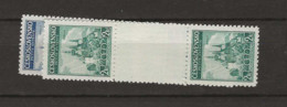 1937 MNH Czechoslovakia Mi 375-6 ZS Postfris** - Nuovi