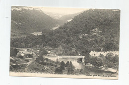 39 Jura Env D'orgelet Vallée Et Pont De La Pile , Ed Aubert Photo , Lons Le Saunier - Orgelet