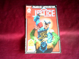 MARVEL   NUEVO UNIVERSO  JUSTICE   N° 7   ( 1987 ) - Otros & Sin Clasificación