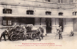 SAPEURS POMPIERS DE PARIS FOURGON DE PROTECTION MIXTE - Sapeurs-Pompiers
