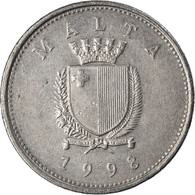 Monnaie, Malte, 10 Cents, 1998 - Malta