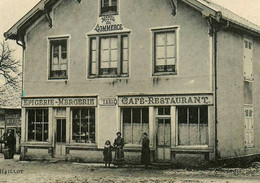 St Jean De Bonneval * Débit De Tabac Tabacs TABAC Hôtel Du Commerce Café Restaurant Epicerie Mercerie A. HAILLOT - Andere & Zonder Classificatie