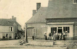 Chauvigny * Vue Du Centre Du Village * Commerce Magasin Anc. Maison E. MONET / A. TERPEREAU Succ * Café - Autres & Non Classés