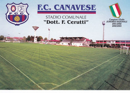 SAN GIUSTO CANAVESE ( TO )_F.C. CANAVESE_STADIO COMUNALE "Dott. F. CERUTTI"_Stadium_Stade_Estadio_Stadion - Stadia & Sportstructuren