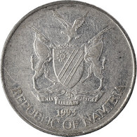 Monnaie, Namibie, 50 Cents, 1993 - Namibie