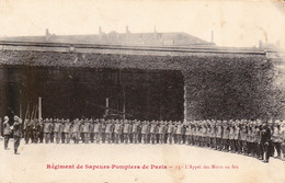 Régiment De Sapeurs Pompiers De Paris  L' Appel Des Morts Au Feu - Firemen