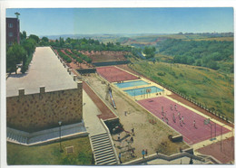 CPSM Italie ROME- Institut Saint-Dominique, Via Cassia - Terrain Des Jeux Et Sports Piscines - Enseignement, Ecoles Et Universités